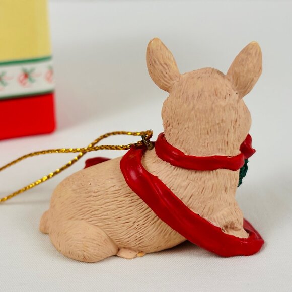 Silver Deer Tom Rubel Christmas Animals Pig Ornament - Picture 5 of 11